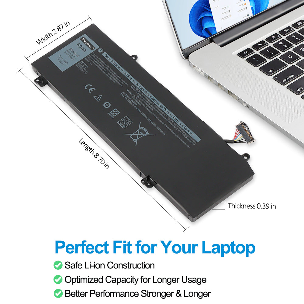Dell-1F22N-15.2V-60Wh-Laptop-Battery