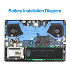 Dell-1F22N-15.2V-60Wh-Laptop-Battery