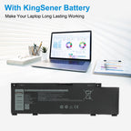 DELL G3 laptop powered by KingSener 266J9 replacement battery 11.4V 51Wh 4255mAh for long-lasting working