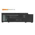 DELL 266J9 replacement laptop battery 11.4V 51Wh 4255mAh Li-Polymer with PH3 screwdriver