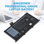 KingSener 357F9 professional-grade replacement laptop battery 74Wh 11.1V for Alienware