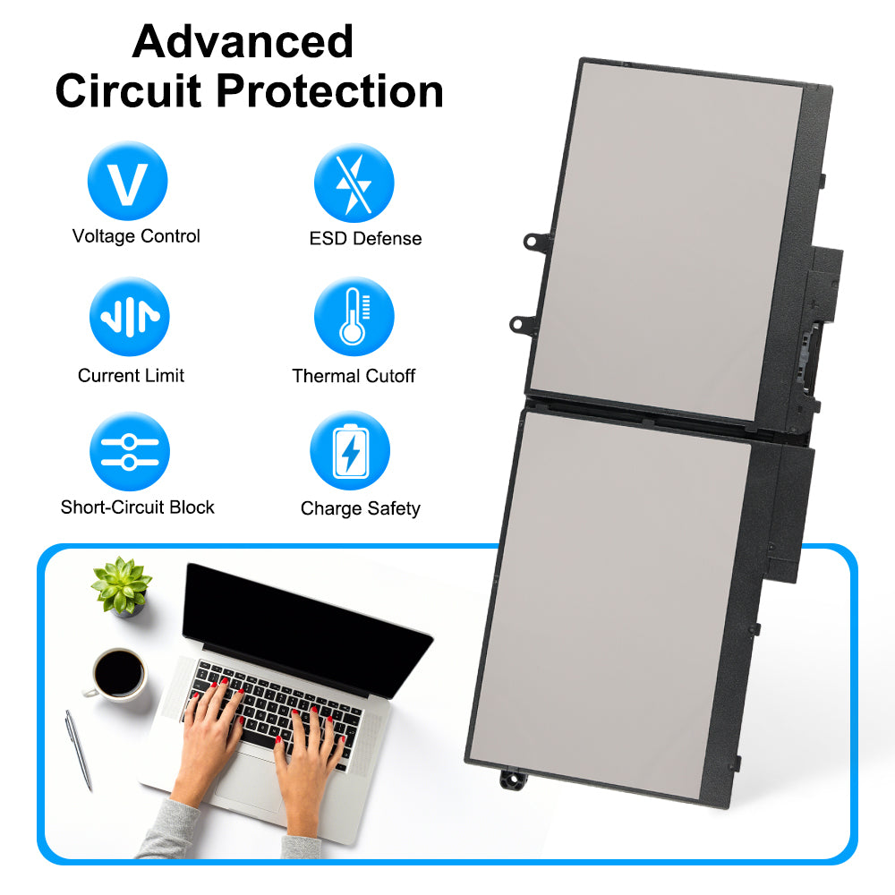 Dell-3HWPP-15.2V-68Wh-Laptop-Battery