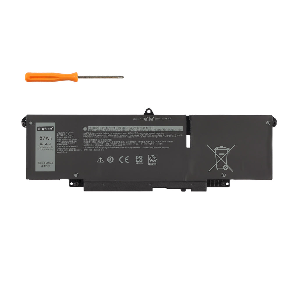 Dell-66DWX-11.4V-57Wh-Laptop-Battery