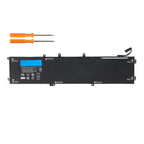 6GTPY Laptop Battery For DELL Precision 5520 - Front View on White