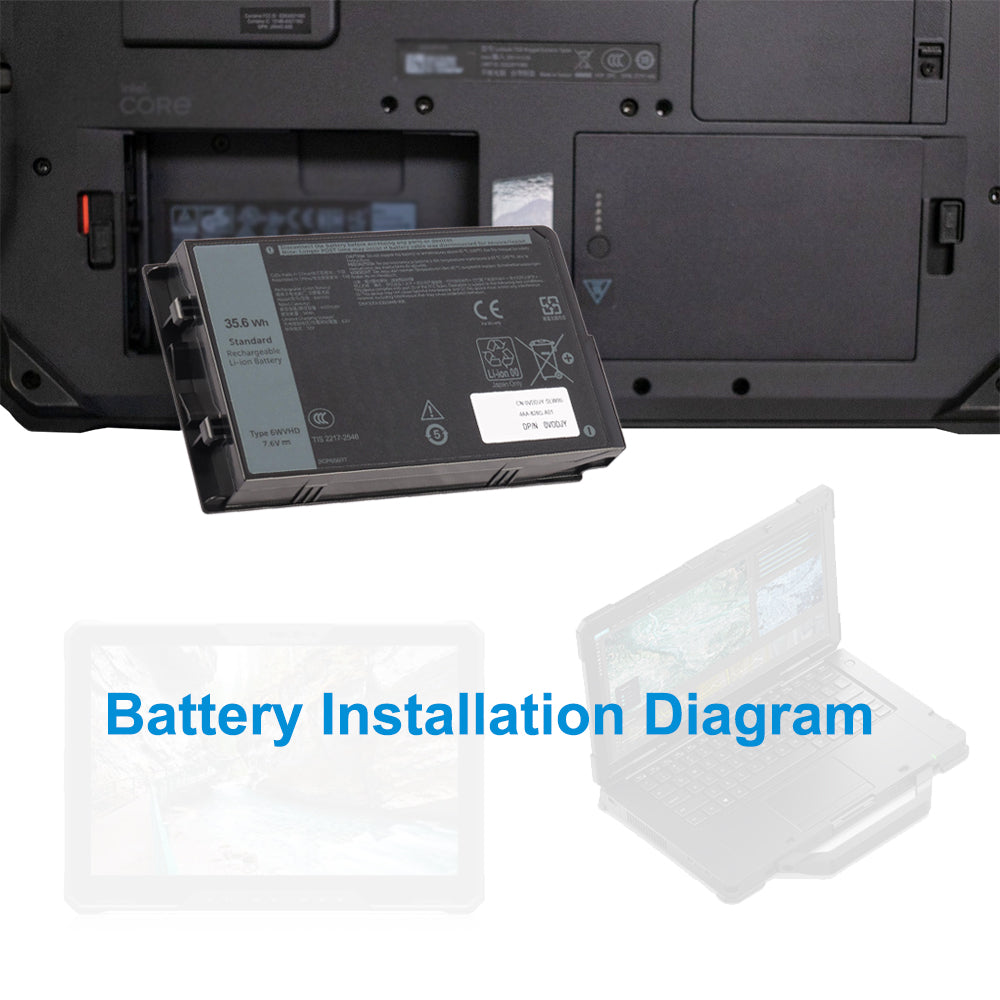 Dell-6WVHD-7.6V-35.6Wh-tablet-battery