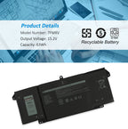 Dell-7FMXV-15.2V-63Wh-Laptop-Battery