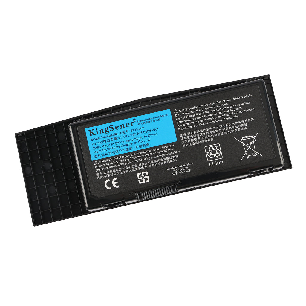 BTYVOY1 Laptop Battery Replacement For DELL Alienware M17x R3 R4 Series Notebook 0C0C5M 05WP5W CN-07XC9N 318-0397 451-11817