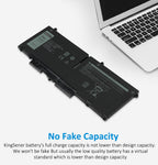 FK0VR battery genuine capacity with KingSener brand guarantee, no fake capacity labeling, real-world compatibility verified on Dell laptop
