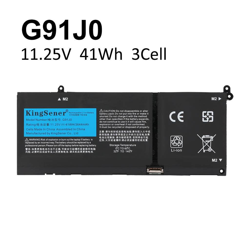 Dell-G91J0-11.25V-41Wh-Laptop-Battery