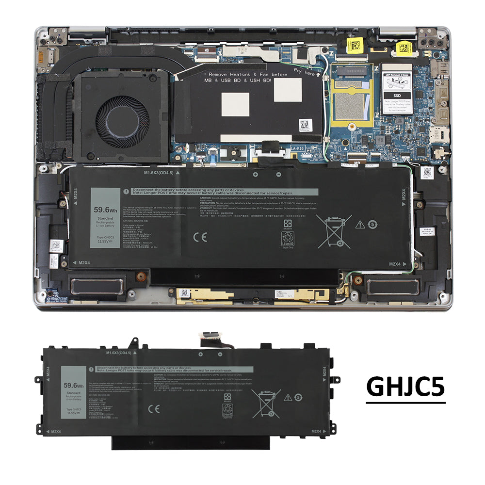 Dell-GHJC5-11.55V-59.6Wh-Laptop-Battery