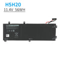 DELL H5H20 replacement laptop battery 11.4V 56Wh for Alienware gaming laptop