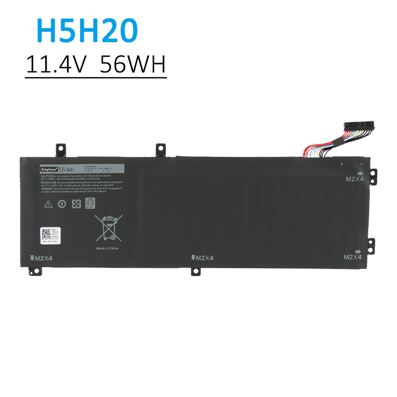 DELL H5H20 replacement laptop battery 11.4V 56Wh for Alienware gaming laptop