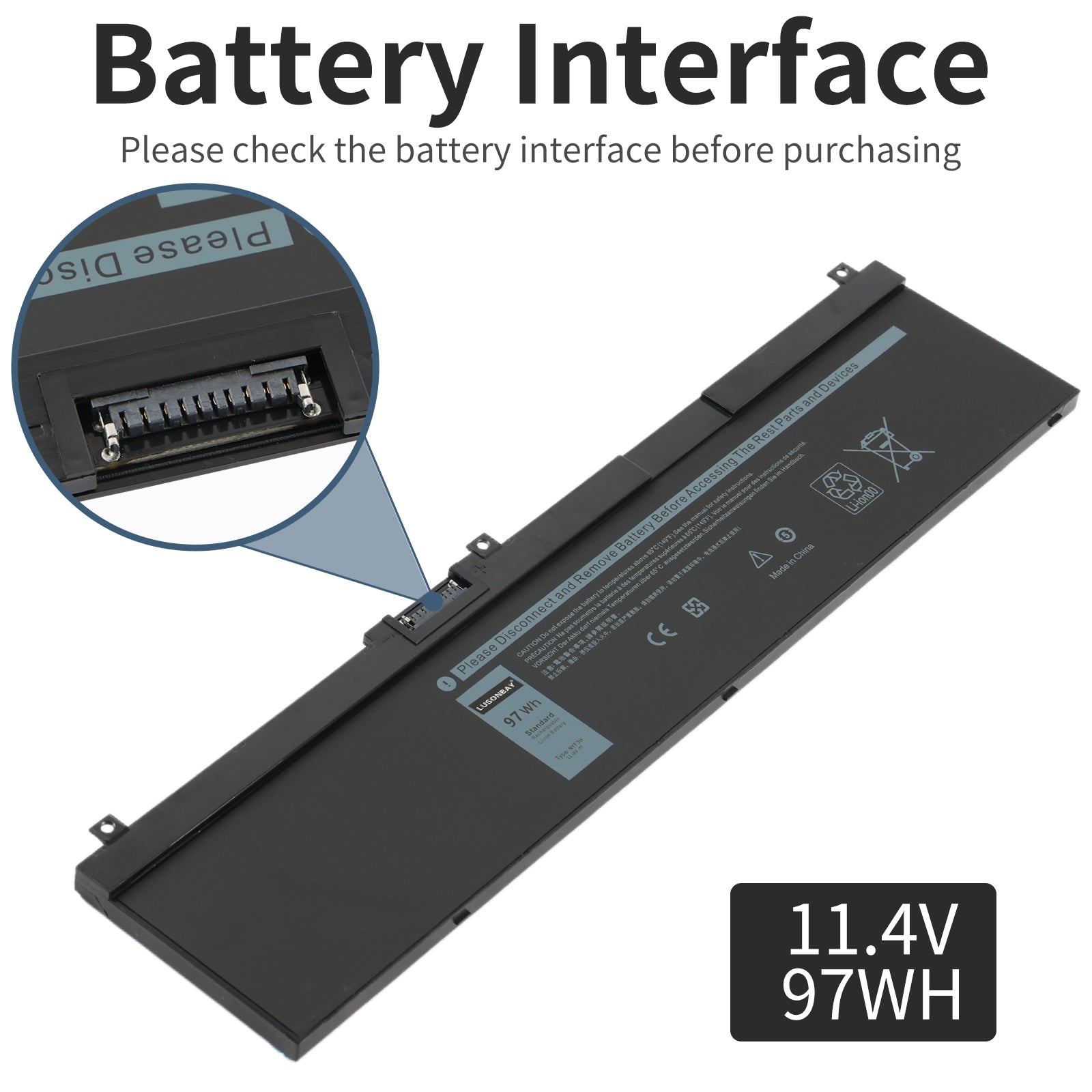 Dell-NYFJH-11.4V-97Wh-Laptop-Battery-LUSONBAY