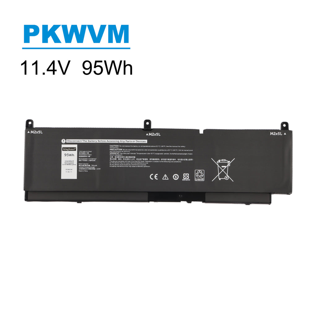 Dell-PKWVM-11.4V-95Wh-Laptop-Battery
