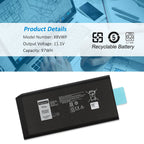 Dell-X8VWF-11.1V-97WH-Laptop-Battery