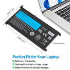 Dell-YRDD6-11.4V-42Wh-Laptop-Battery