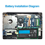 Dell-YRDD6-11.4V-42Wh-Laptop-Battery