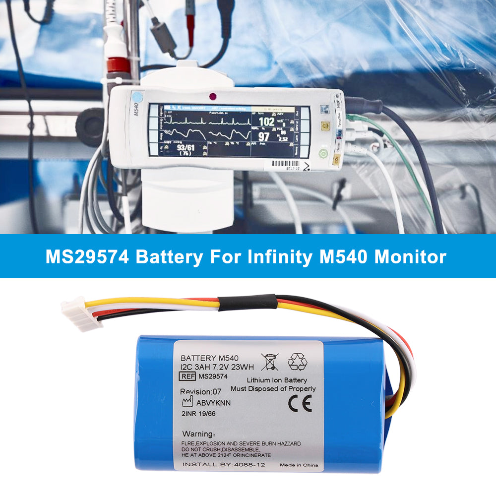 Drager-MS29574-7.2V-23Wh-Medical-Battery