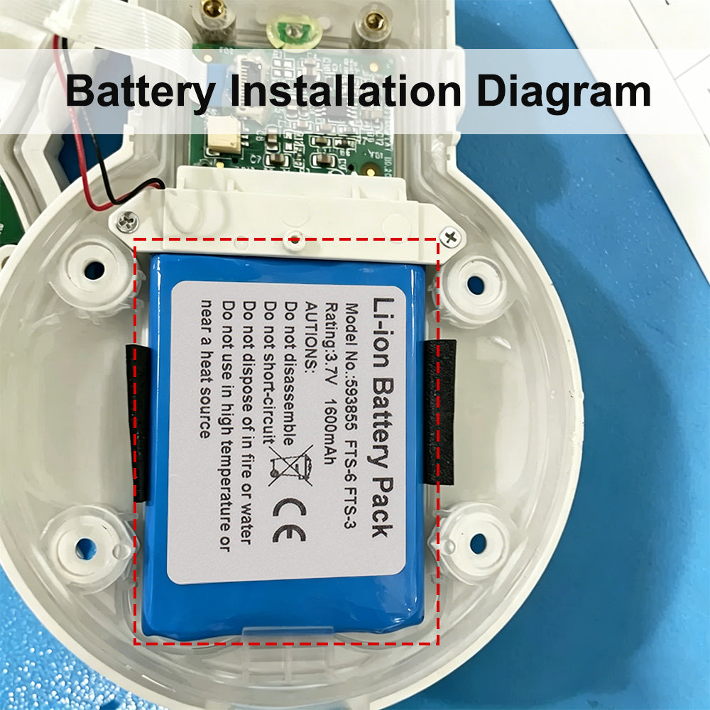 Edan-593855-3.7V-5.92Wh-Medical-Battery