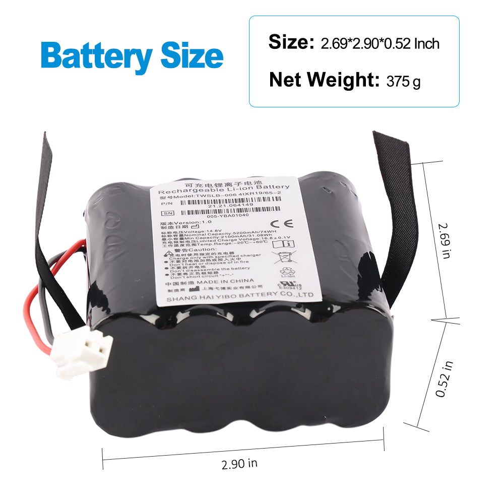 Edan-TWSLB-006-14.8V-74Wh-Medical-Battery