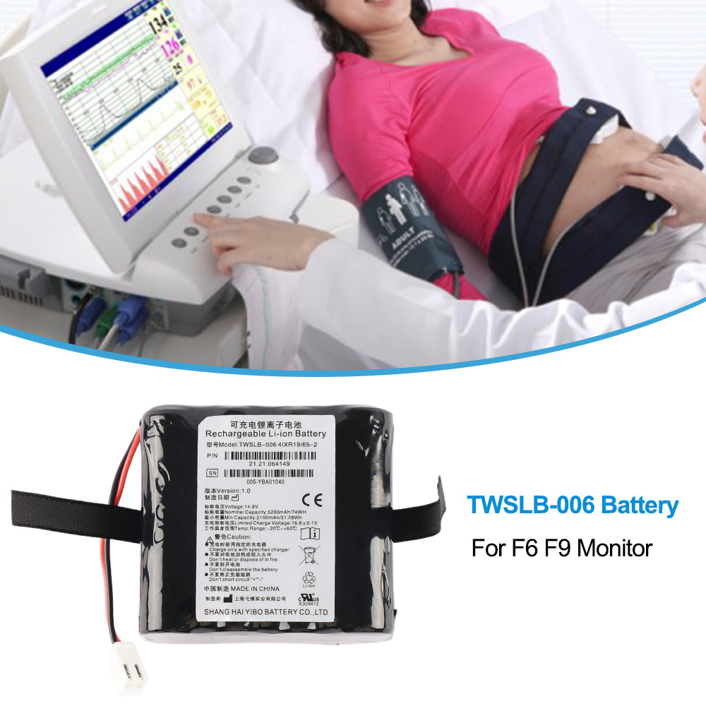 Edan-TWSLB-006-14.8V-74Wh-Medical-Battery