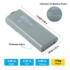 FLEX-3S2P-10.8V-41Wh-Medical-Battery