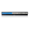L12S4E01 laptop battery for Lenovo G500 G500S G510, 14.4V 41Wh 2800mAh, long black design with blue technical label and caution symbol.