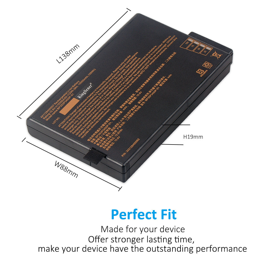 BP3S3P3450P-01 Laptop Battery For Getac X500 V100 V1010 V200 M230 BP-LP2900/33-01PI 441128400007 338911120104 | KingSener