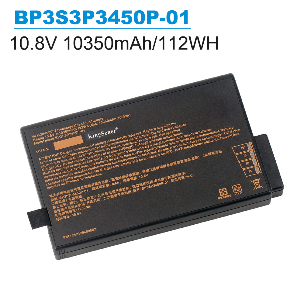 BP3S3P3450P-01 Laptop Battery For Getac X500 V100 V1010 V200 M230 BP-LP2900/33-01PI 441128400007 338911120104 | KingSener