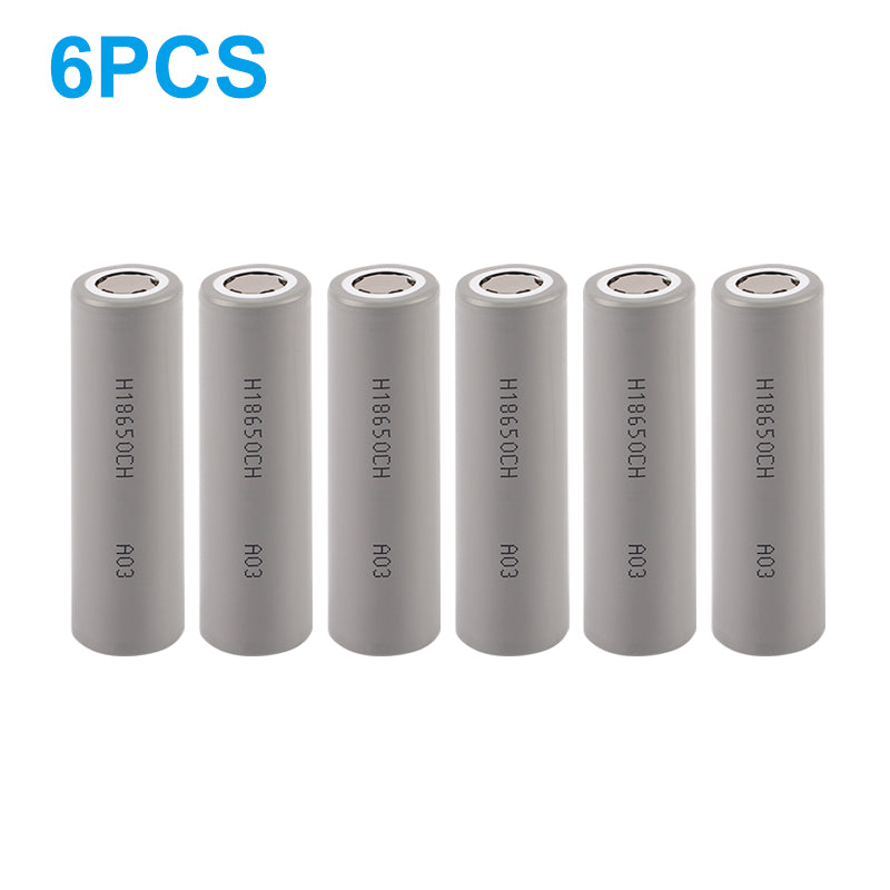 6PCS 18650 2600mAh H18650CH 3.6V Li-ion Battery