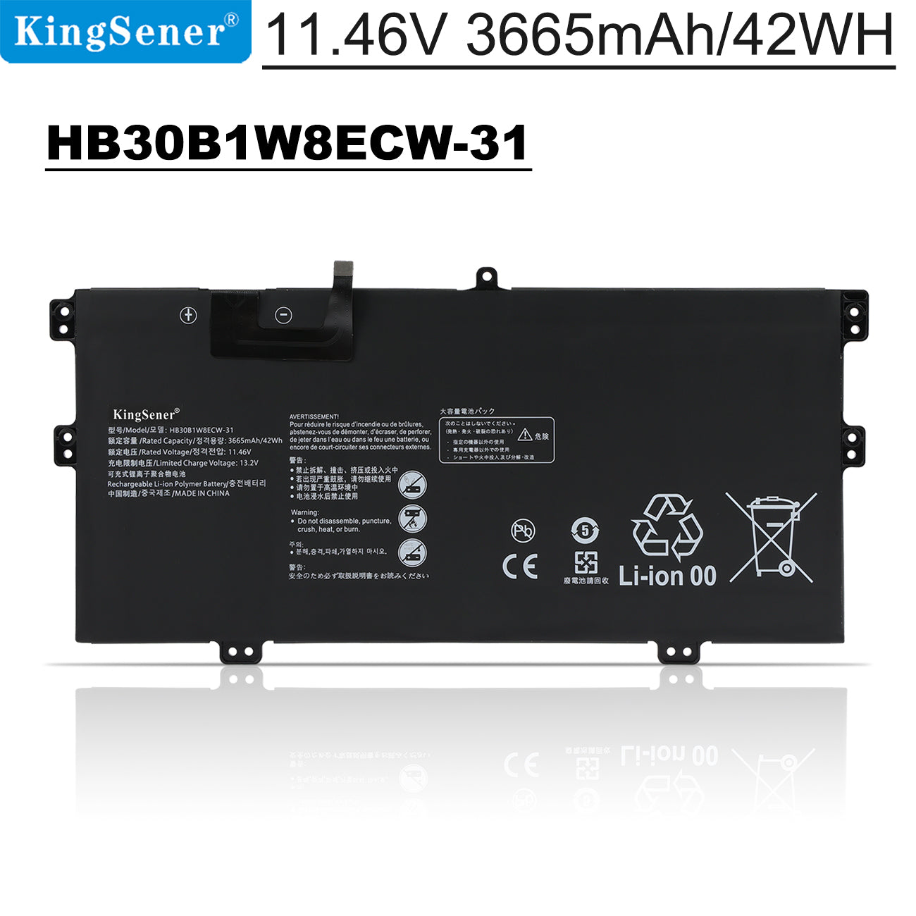 HB30B1W8ECW-31-42Wh