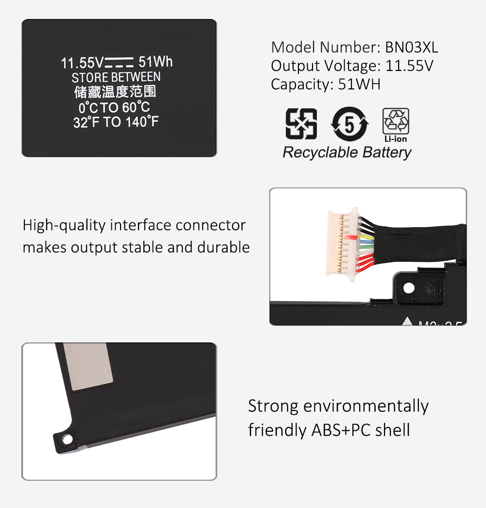 HP-BN03XL-51WH