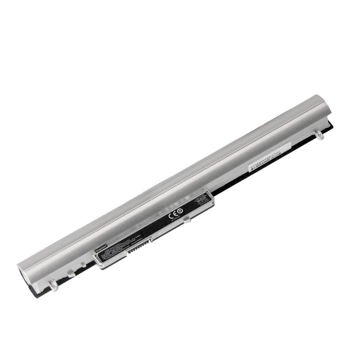 LA04 silver replacement laptop battery 14.8V 41Wh 2620mAh Li-ion for HP Pavilion, white background