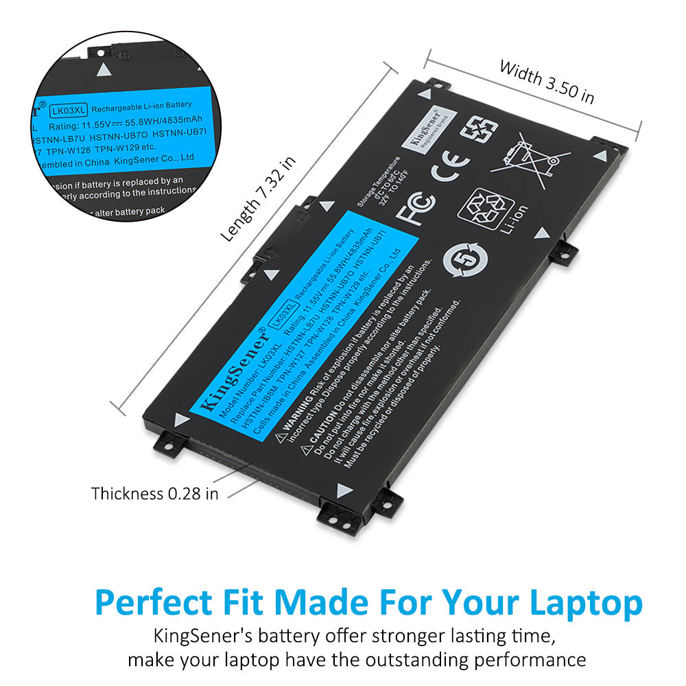HP-LK03XL-4835mAh