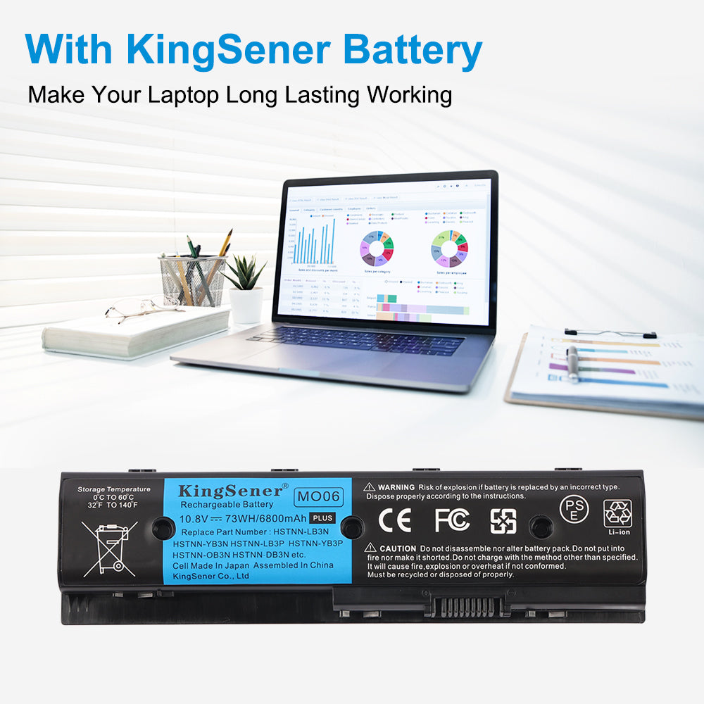 KingSener MO06 Laptop Battery For HP Pavilion DV4-5000 DV6-7002TX 5006TX - Make Your Laptop Long Lasting Working