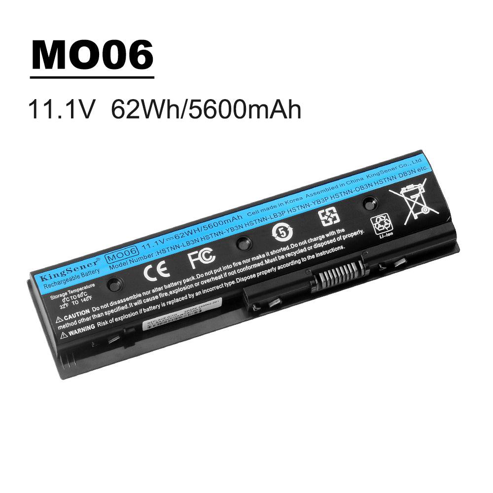 KingSener MO06 Laptop Battery For HP Pavilion DV4-5000 DV6-7002TX 5006TX - 11.1V 62Wh/5600mAh