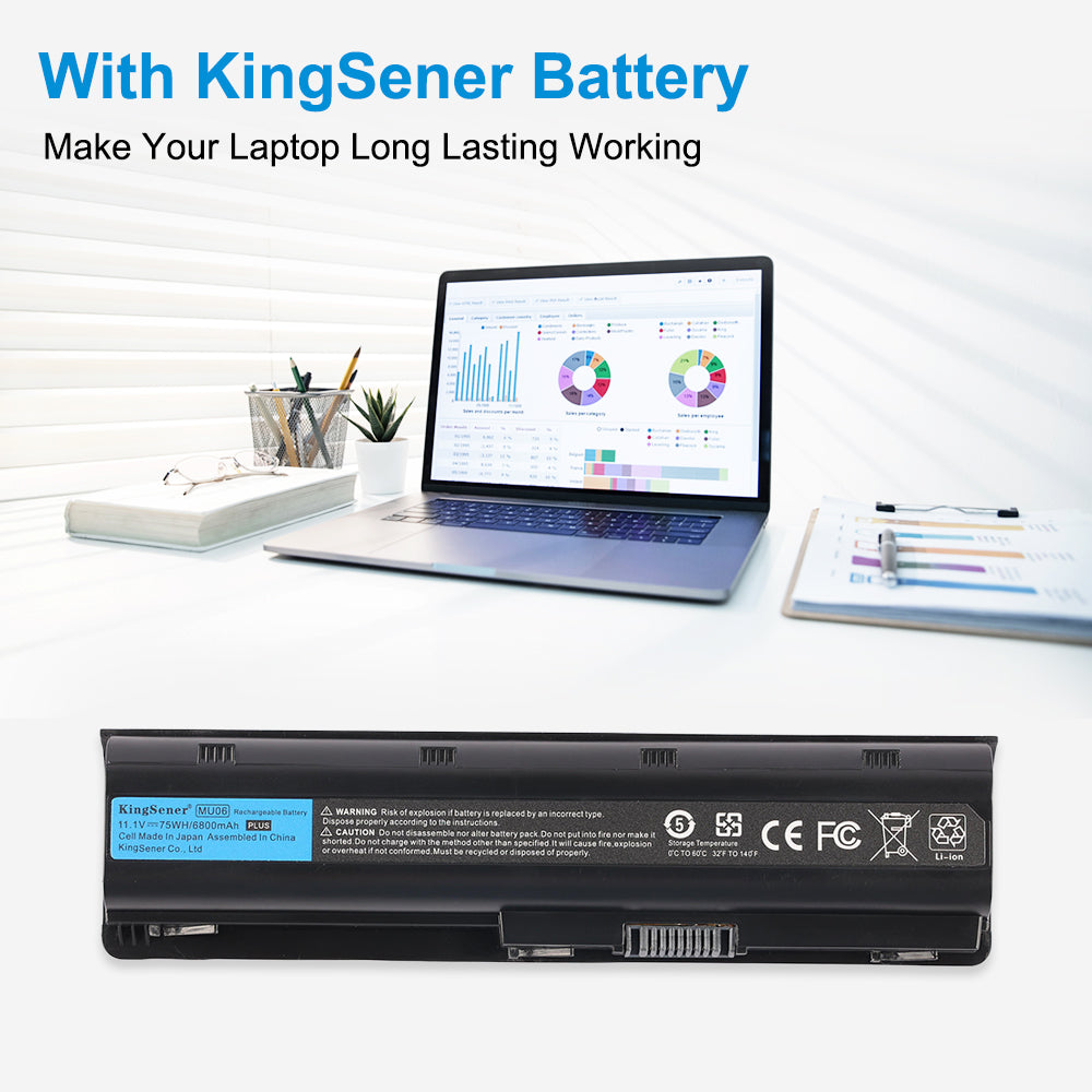 KingSener MU06 Laptop Battery for HP Pavilion G4 G6 G7 - Make Your Laptop Long Lasting Working