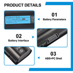 KingSener MU06 Laptop Battery for HP Pavilion G4 G6 G7 - Product Details