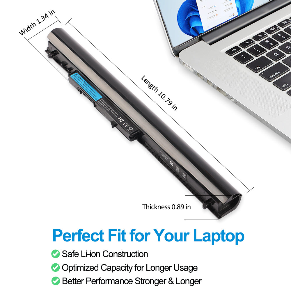 KingSener OA04 Laptop Battery For HP 14 15 TouchSmart Notebook series - Perfect Fit for Your Laptop