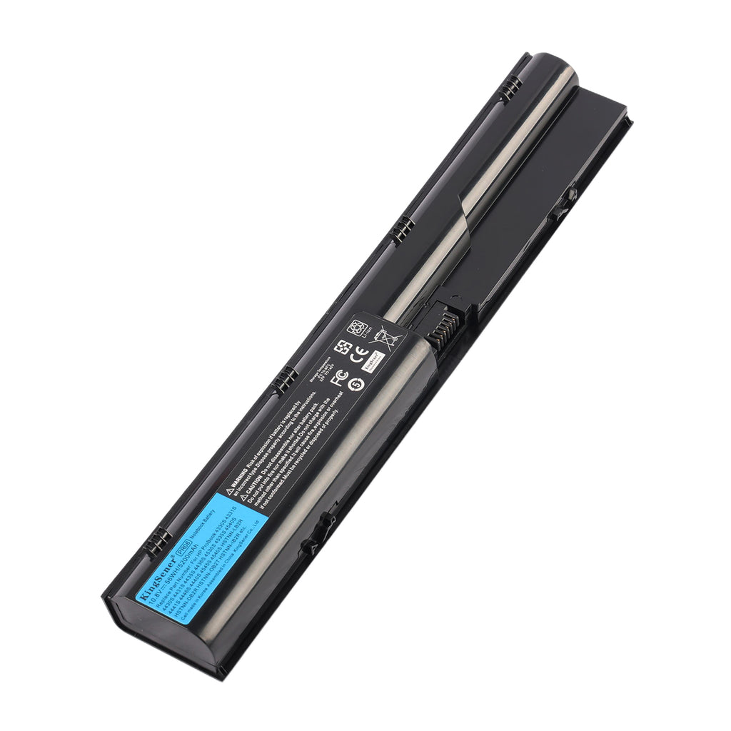 KingSener PR06 Laptop Battery For HP Probook 4530S 4540S 4440S Series - Front View on White