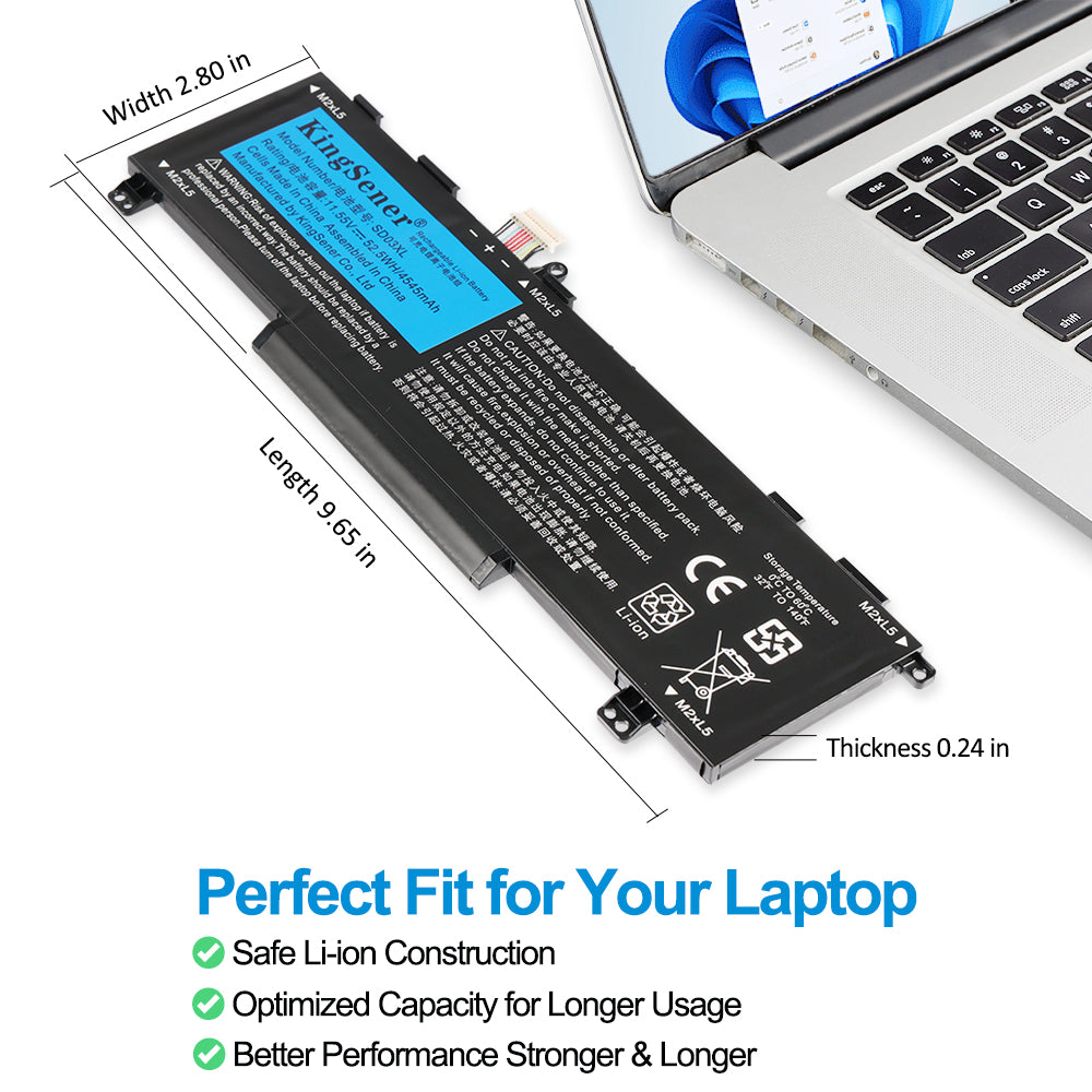 HP-SD03XL-11.55V-52.5Wh-Laptop-Battery