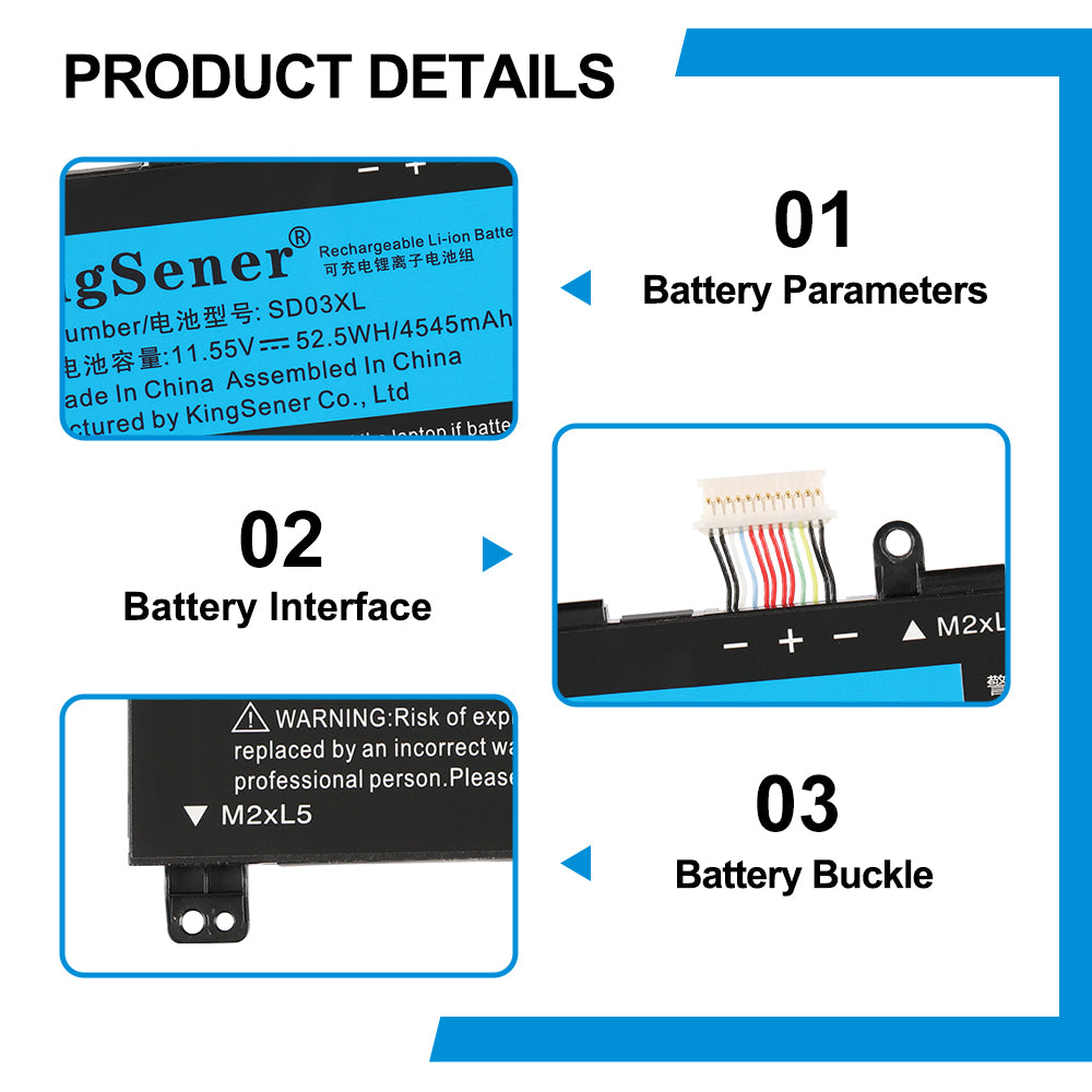 HP-SD03XL-11.55V-52.5Wh-Laptop-Battery
