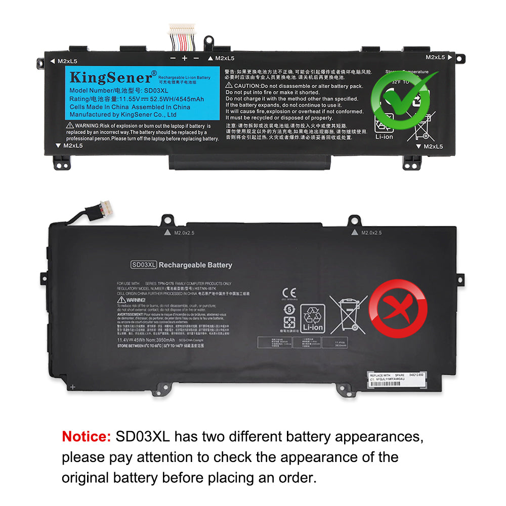 HP-SD03XL-11.55V-52.5Wh-Laptop-Battery