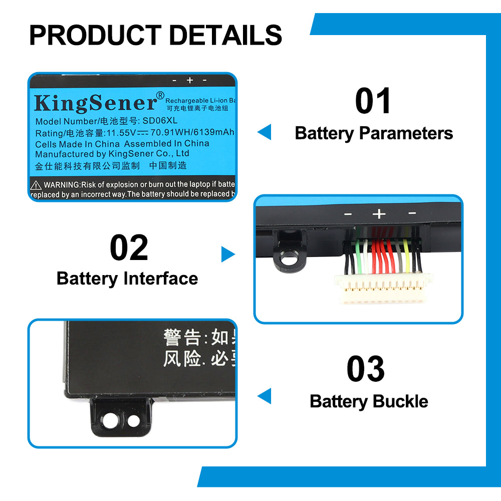 HP-SD06XL-11.55V-70.91Wh-Laptop-Battery