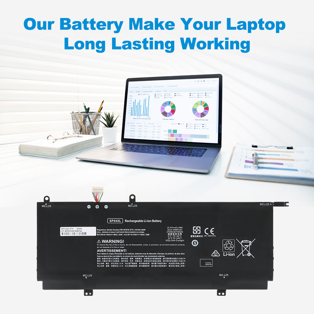 HP-SP04XL-15.4V-61.4Wh-Laptop-Battery