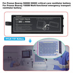 HYLB-1181 JW-Y3S-8 Ventilator Battery For Prunus Boaray 1000B Multi-functional Emergency Transport