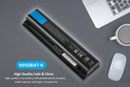 Batería KingSaneer M950BT-6 para portátil Hanii ZX7-CP5G, ZX7-CT5DA, ZX8-CT5DA, ZX8-SR5S1, TX7-CT5A1, TX8-CT5DH, TX8-CT7DC, GX9-CT5DC, GX9-CT7DC, DTX9-K5DA, TX9-K5DC