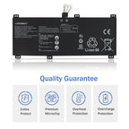 HB6081V1ECW-41 battery quality guarantee with overheat overcharge protection icons, CE certified for Huawei laptop
