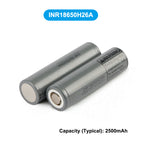 INR18650H26A 2500mAh 3.6V Li-ion Rechargeable Battery Cell – 22A High Drain