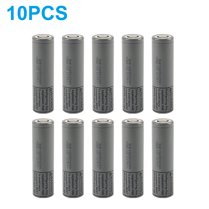 INR18650H26A 2500mAh 3.6V Li-ion Rechargeable Battery Cell – 22A High Drain